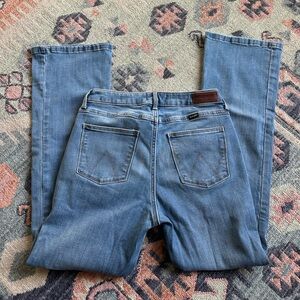 Wrangler Light Blue Flare Jeans - Wide Leg Women’s